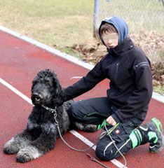 Ein gutes Team - gechillt, sch&ouml;n, sportlich - cool, calm and collected - sagt Grossmeister Pat Parelli